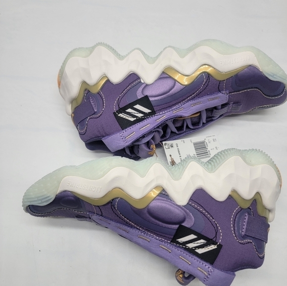 Adidas Exhibit B Candace Parker Mid Basketball Shoes GZ2377 Women's Size 8 - Picture 4 of 9